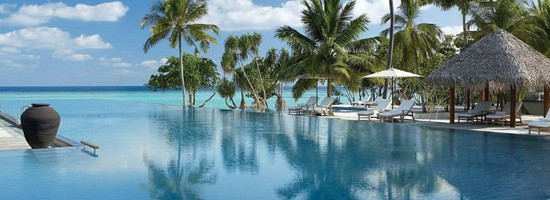 Four Seasons Resort Maldives at Landaa Giraavaru. Image from Four Seasons website