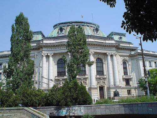 Sofia University, Sofia, Bulgaria. Photo: Aleksander Dragnes, used under Creative Commons License (By 2.0)