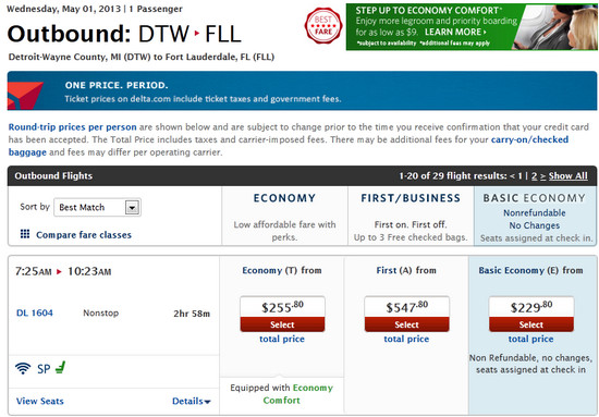 Bad Deal – Delta Testing Basic Economy Fares (aka Nothing Included Fares) with International Flights