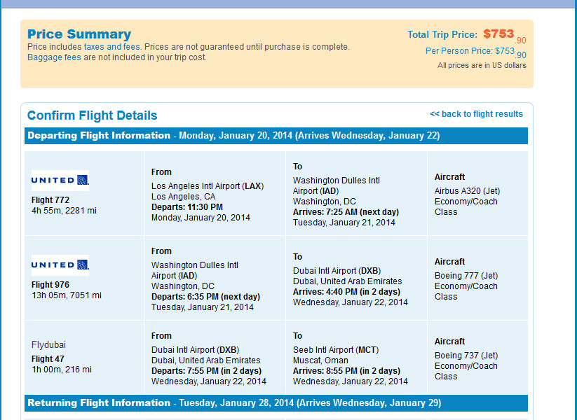 How to Book A Quasi-Complex Itinerary