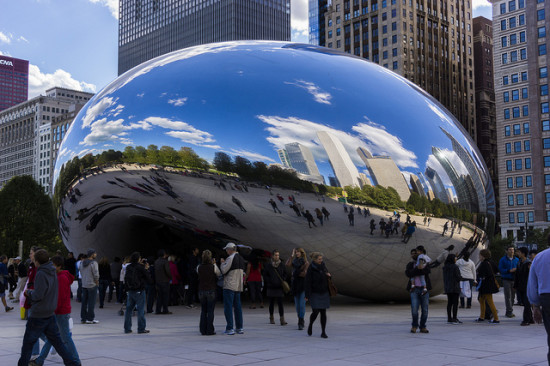Millennium Park, Chicago- Photo: Miguel Mendez via Flickr, used under Creative Commons License (By 2.0)