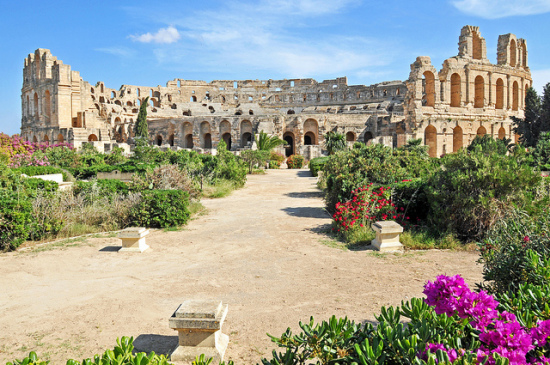 El Djem Amphitheater, Al Jamm, Al Mahdiyah, Tunisia - Photo: Photo: Dennis Jarvis via Flickr, used under Creative Commons License (By 2.0)