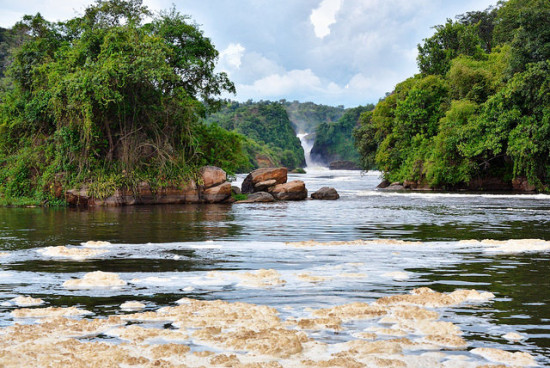 Murchison Falls, Nile River, Uganda - Photo: Rod Waddington via Flickr, used under Creative Commons License (By 2.0)