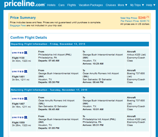 [FARE GONE] United – $247: Philadelphia / Dallas / Miami / Phoenix / Charlotte / St. Louis – San ...