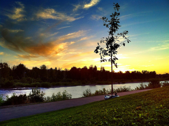 Clark River, Missoula, Montana - Photo: Wesley Fryer, used under Creative Commons License (By 2.0)
