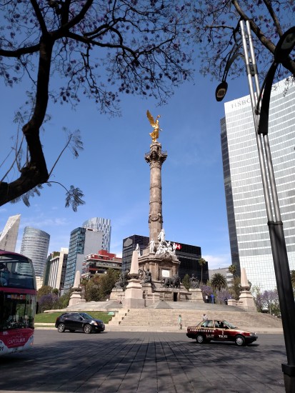 The Angel of Independence on Paseo de Reforma - Photo: (c) 2016 - Justin Crawford