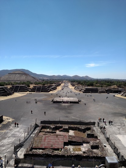 The Angel of Teotihuacan and the Pyramid of the Sun - Photo: (c) 2016 - Justin Crawford - All Right Reserved
