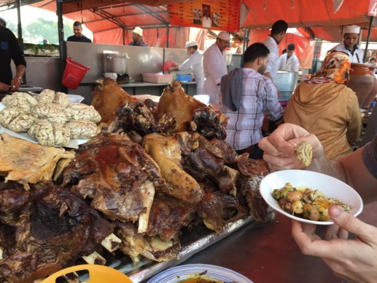 Food at the market, Morocco - Photo: (c) 2016 - Dave Boerner