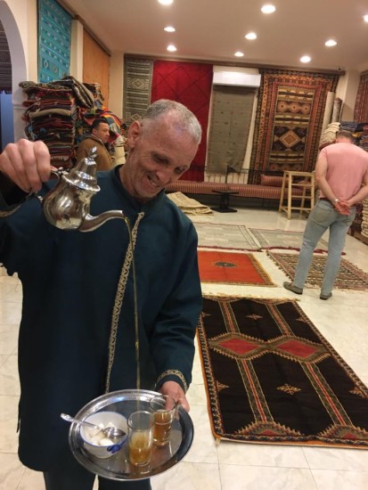 Shopping for carpets, Morocco - Photo: (c) 2016 - Dave Boerner