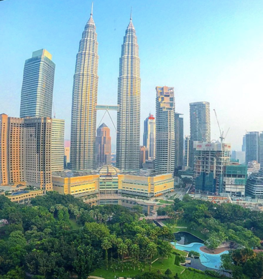 View from Hotel, Kuala Lumpur, Malaysia - Photo: (c) 2016 - Dave Boerner