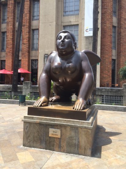 One of Botero’s pieces that can be found in Parque Botero, Medellin, Colombia - Photo: (c) 2016 - Varud Gupta of Bicoastal Cooks