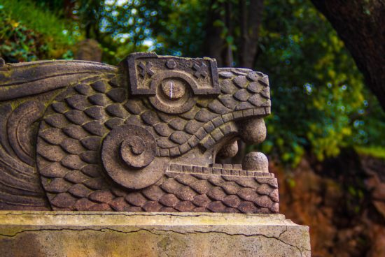 Aztec Statue, Mexico City, Mexico - Photo: Prasanna Chandrasekhar of imported from _baltimore, All Rights Reserved