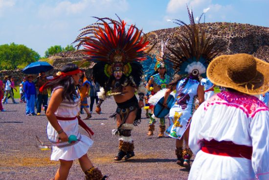 Traditional Dancers, Teotihuacan, Outside of Mexico City, Mexico - Photo: Prasanna Chandrasekhar of imported from _baltimore, All Rights Reserved