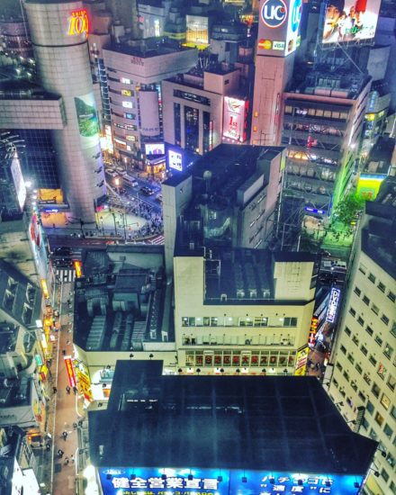 Shibuya at Night, Tokyo, Japan - Photo: (C) Kiran Iqbal of WanderlustCrave.com