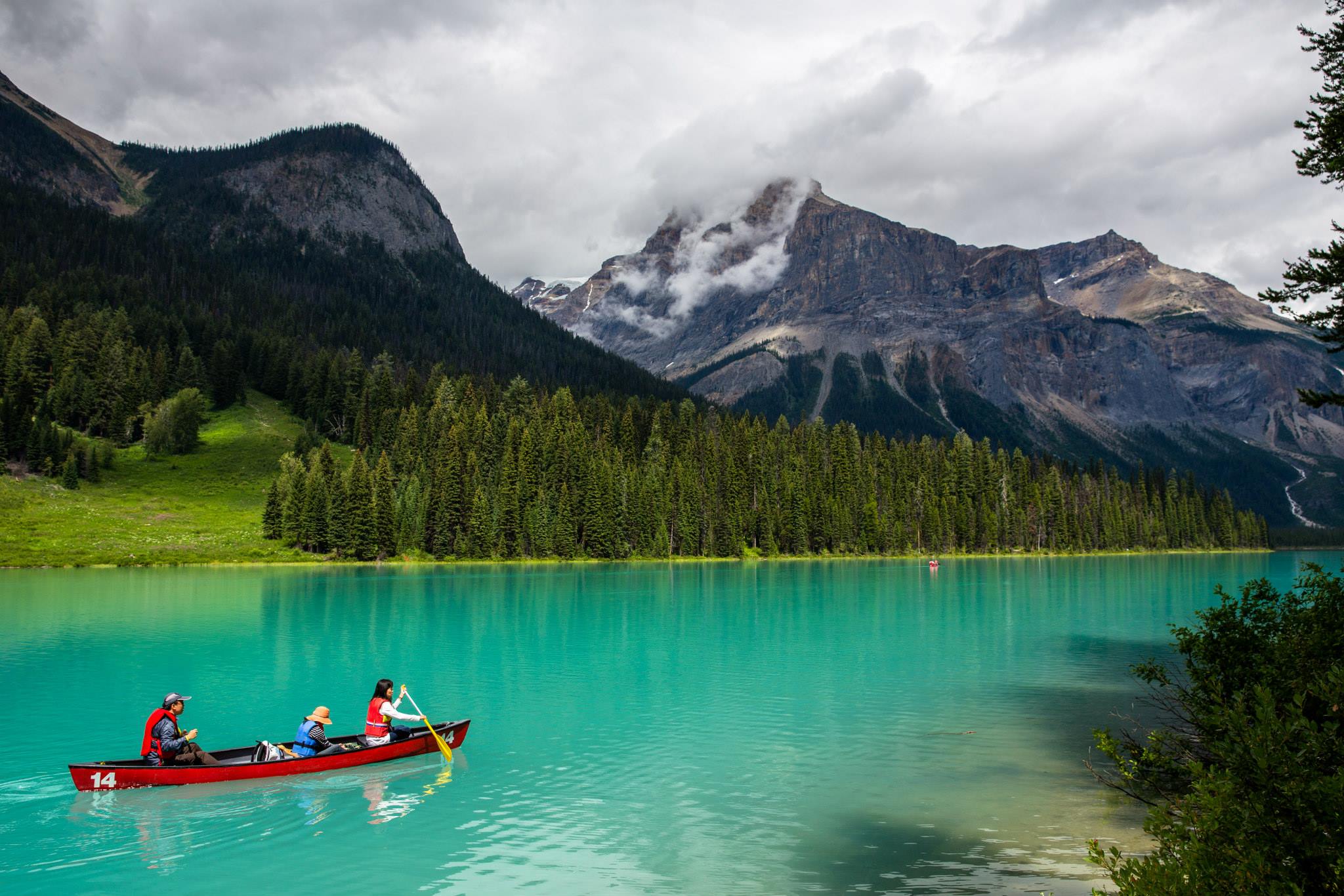 Emerald Lake Yoho National Park Canada Hq Wallpapers