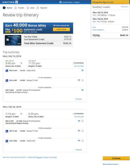 The Flight Deal | United – $645: Boston – Bangkok