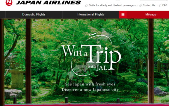 100,000 free tickets within Japan on Japan Airlines